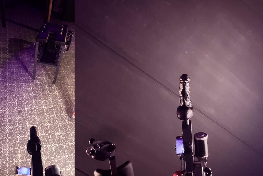 2 B***h s****n Black Dildo von MissAlessaMilano