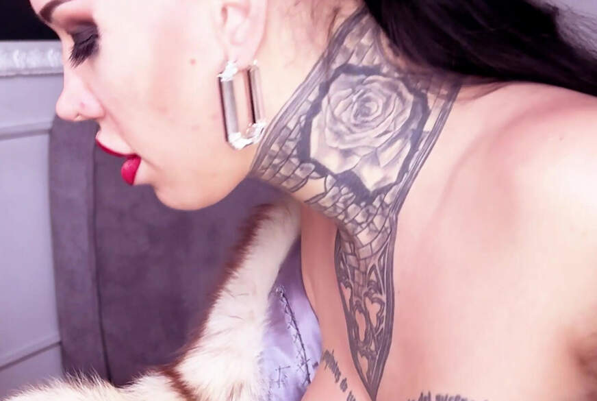 MissAlessaMilano: B**wjob mit Pelz und Raucher