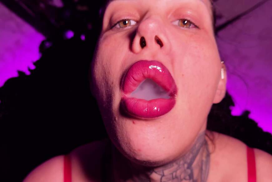 18. Adventskalender 2025 ROT Nagel und Vape mit Extrem D********t von MissAlessaMilano