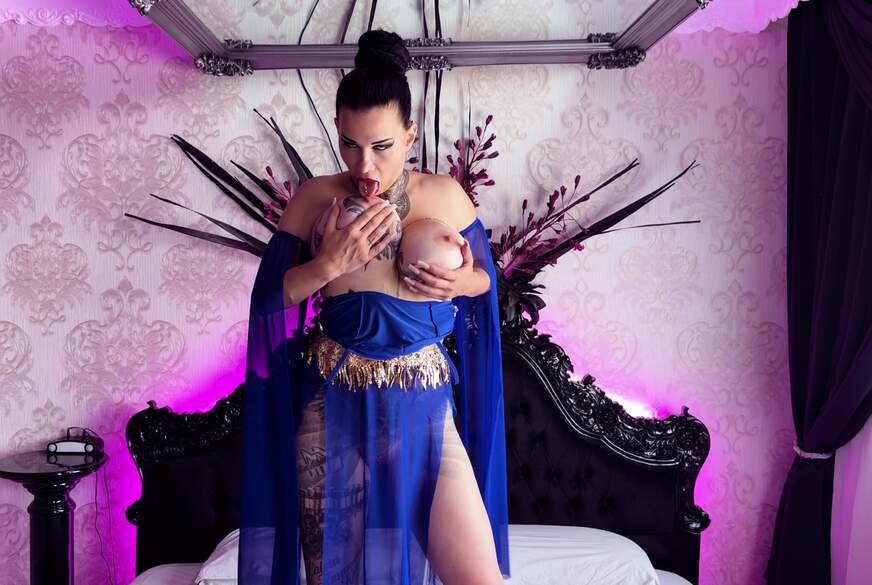 MissAlessaMilano: Indische Tänzerin will doppel im Mund haben