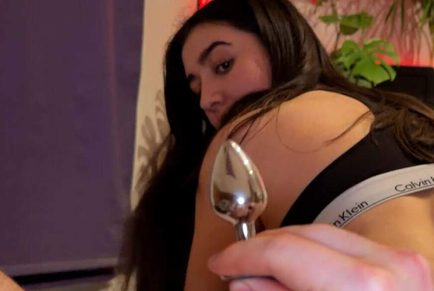 LeahSnuSnu: UNCUT!! Er steckt mir einfach den A**lplug rein und C******ed mich!