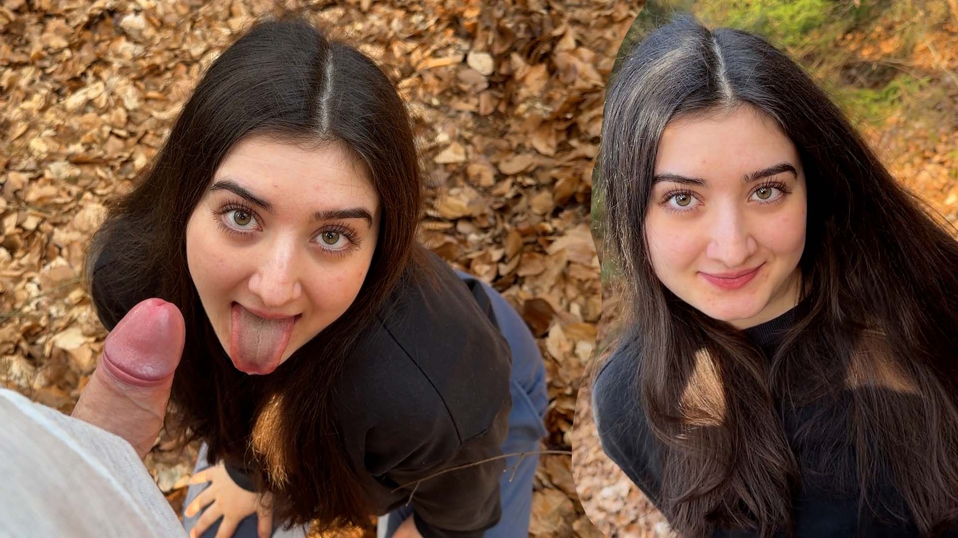 Schwanz Abmelkung im Wald! Ich schlucke alles! Eigentlich wollten wir nur einen ganz entspannten Waldspaziergang machen, aber die frische Luft und die Stille haben mich so richtig horny gemacht. Als ich die Beule in seiner Hose gesehen habe, gab es kein Halten mehr. Ich habe ihn direkt hinter die nächsten dichten Büsche gezogen, ihm die Hose aufgeknöpft und seinen harten Schwanz im Freien verwöhnt. Es gibt nichts Geileres, als ihn tief in den Hals zu nehmen, während man jeden Moment erwischt werden könnte! Ich habe ihn so richtig leidenschaftlich abgemolken, bis er kurz vorm Explodieren war. Und natürlich gibt es bei mir keine Verschwendung: Ich habe seine ganze heiße Ladung direkt im Mund aufgefangen und vor der Kamera geschluckt. 
Was dich erwartet:
* Outdoor-Action: Blowjob direkt im Wald.
* Deepthroat: Ich nehme ihn ganz tief.
* Full Finale: Massive Ladung Sperma direkt in meinen Mund.
* Schluck-Garantie: Ich zeige dir, wie ich alles schlucke!
100% Privat & Versaut