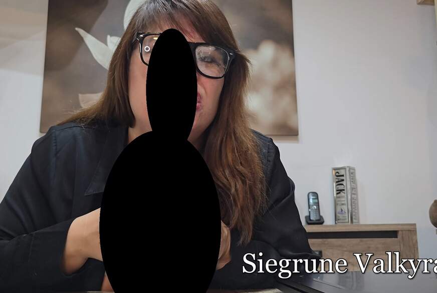 SiegruneValkyra: CloseUpOralFetisch Vol.8