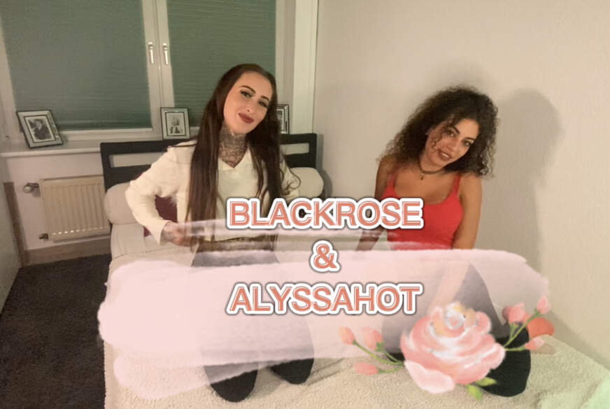 !!!!  OMG ERSTES VIDEO Blackrosee ....  AlyssaHot von Blackrosee
