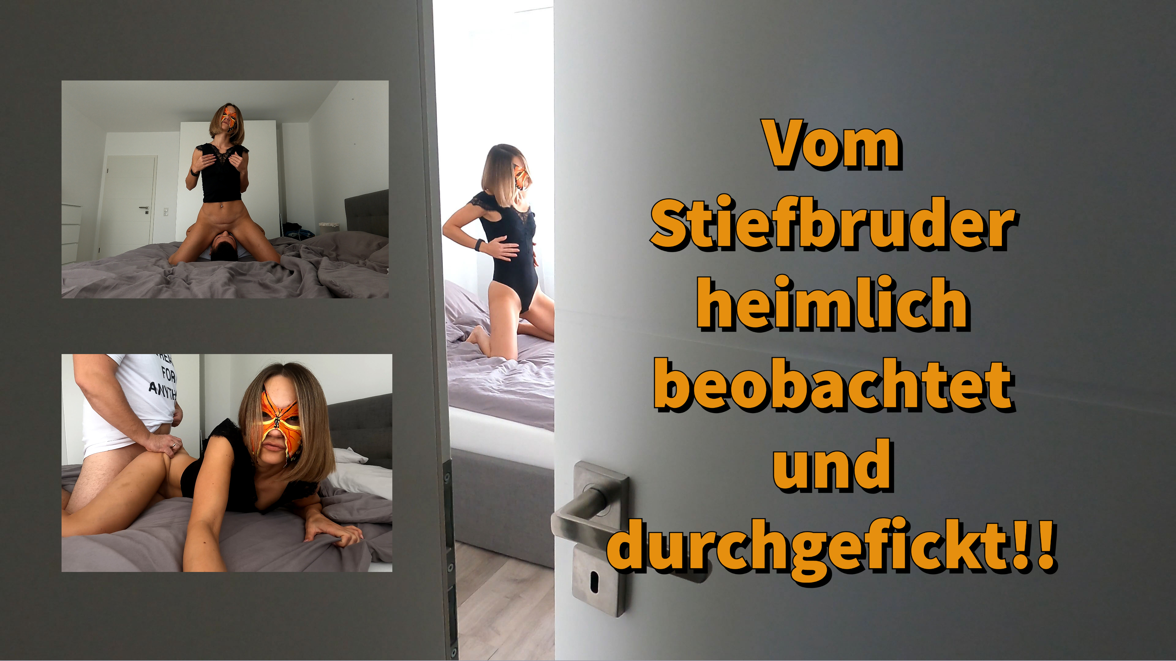 Vom Stiefbruder heimlich beobachtet und DURCHGEFICKT!!! Was soll das bitte?! Ich bin gerade mitten in einer geilen Camsession und da kommt der einfach rein, weil er es geil findet. Wie ist er denn drauf?! Na ja, wenn er mir schon den Chat sprengt, dann kann ich mich auch um ihn kümmern oder wie siehst du das? ;)
#ficken #bumsen #sex