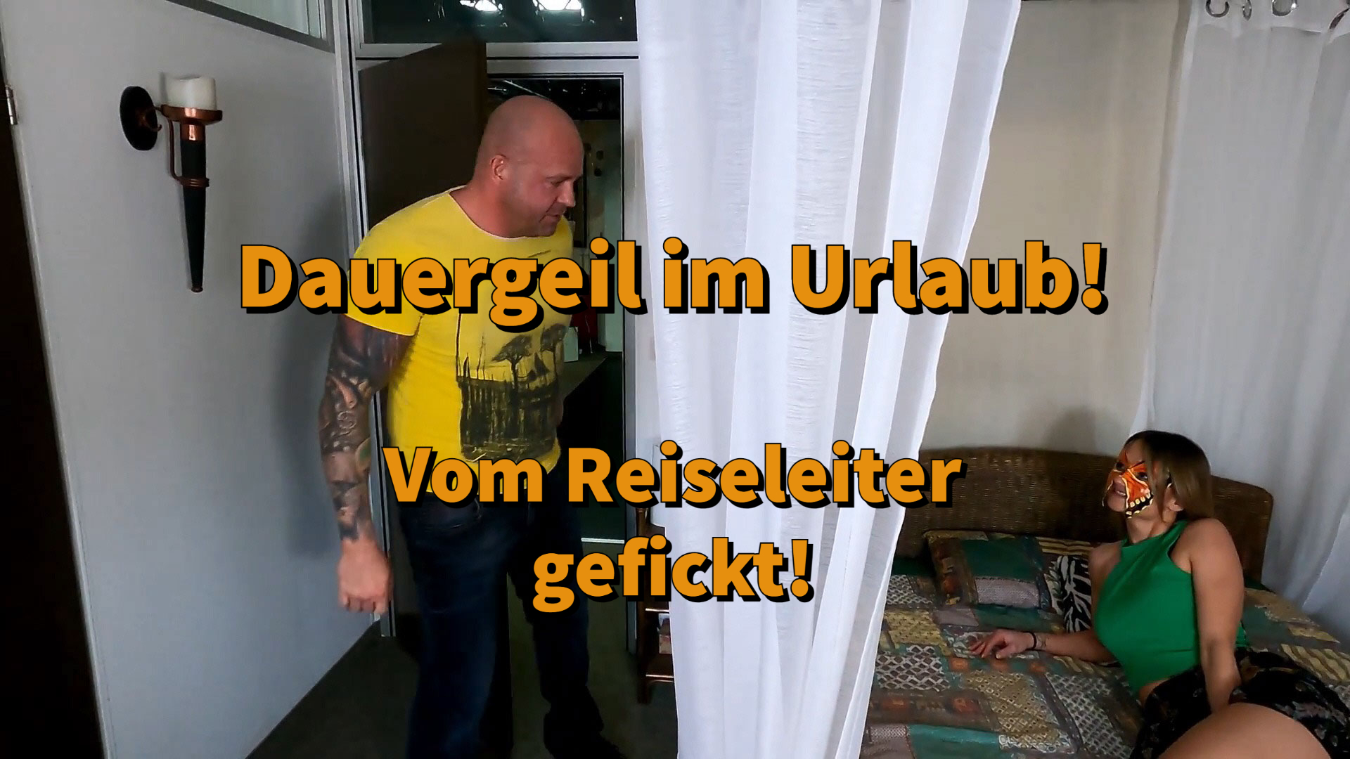 Reiseleiter fickt mich im Urlaub! Ich liege gerade in meinem Hotelzimmer im Bett und bin mal wieder total geil! Ich will es mir gerade selbst besorgen, doch wie gerufen steht plötzlich der Reiseleiter in der Tür, um mir bescheid zu sagen, dass mein Ausflug gleich los geht. Gut, das noch etwas Zeit ist, denn vorher will ich mich noch ein bisschen vergnügen! Jetzt wo der Reiseleiter da ist, muss ich das auch gar nicht mehr alleinie, denn es geht doch nichts über einen richtig geilen Fick! Würdest du mich auch so spontan ficken wollen, wenn ich mal weider total geil bin?