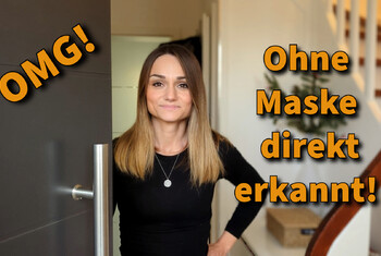 OMG! Ohne Maske direkt erkannt, Nachbar f***t mit AO!