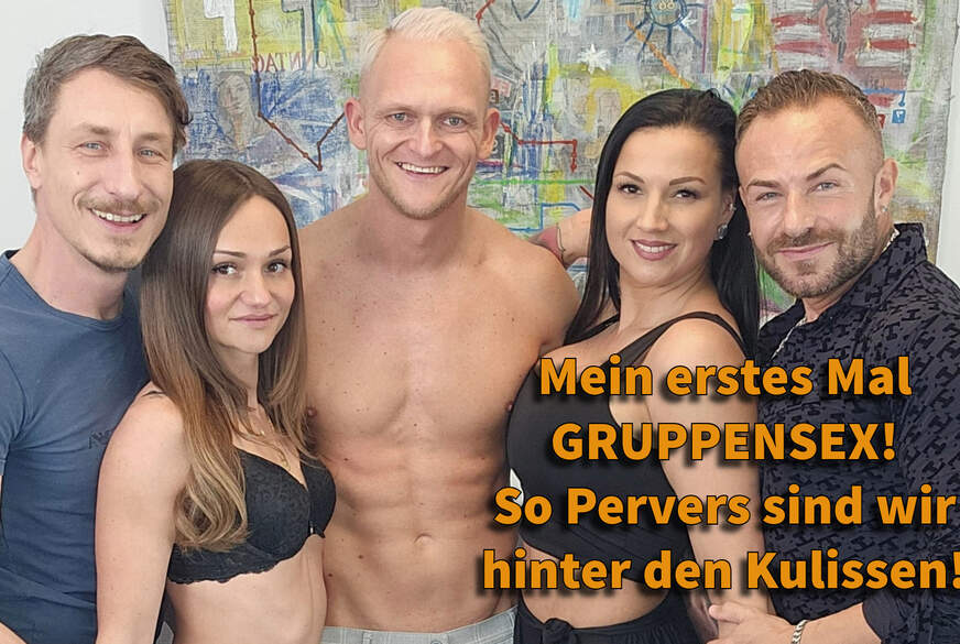 Mein erstes Mal Gruppensex! So p*****s sind wir hinter den Kulissen! von MonaMystery