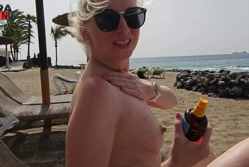 Heißer Strandf**k mit MEGA-c******e von Lady-Tamara pic1