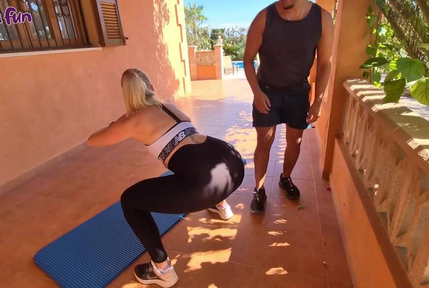 Beim F**kNESStrainer die Hose geplatzt - der Typ STOPFT mir das L**h direkt von Lady-Tamara pic3
