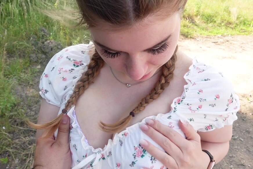 Ellynora: Ich will shoppen er will f****n! mein erster riskanter Outdoor B**wjob