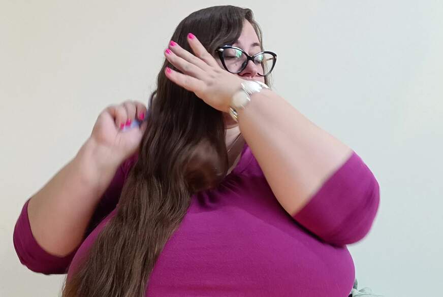 NinaDoll: hair play non nude