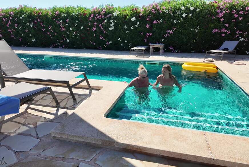 Lina-Mila: P**s URLAUB MIT ROSELLA EXTREM?! SCHLUCK RUNTER! LESBEN NATURSEKT DIREKT INS GESICHT