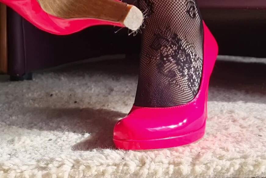 JennyFeet: Jennys High Heel und Strumpfhosen Striptease