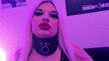 Extrem Halsband B**wjob!