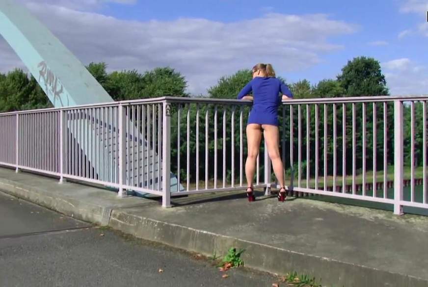 F***enpräsentation auf der Brücke von sexy-engel pic3