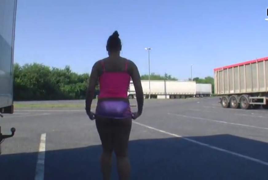 sexy-engel: Truckerparkplatz gesegnet