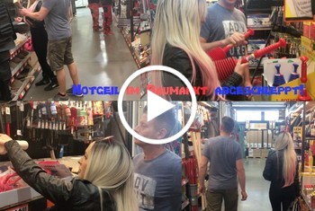 Notgeil! Im Baumarkt abgeschleppt!!