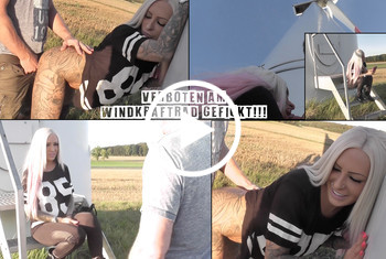 Verboten am Windkraftrad gefickt!!