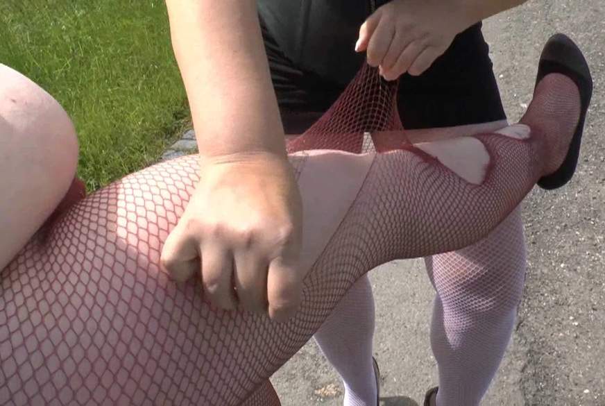 Toy- C******g und Strumpfhose zerreißen von sweetdesire pic4