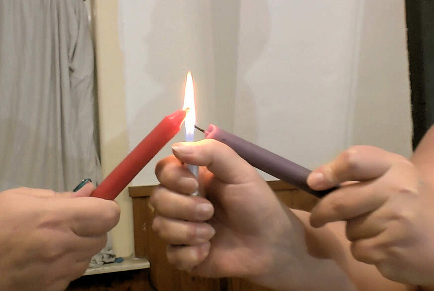 Weihnachtsvideo 16 -einen Mann mit Wachs g*****t von sweetdesire