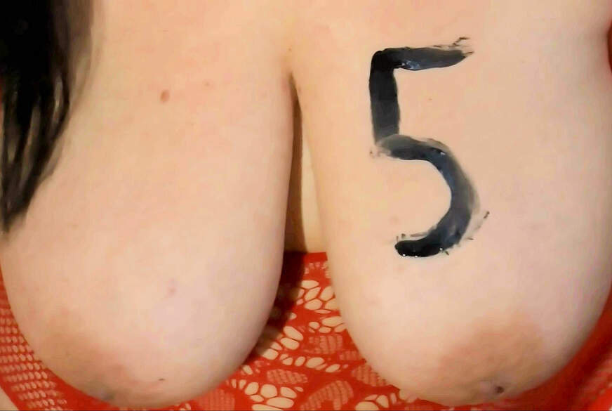 sweetdesire: Weihnachtsvideo 05 -mein Körper wird mit Wachs betropft