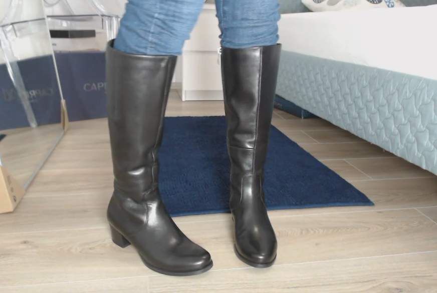 boot fetish. caprice leather boots von FetishGoddess pic3