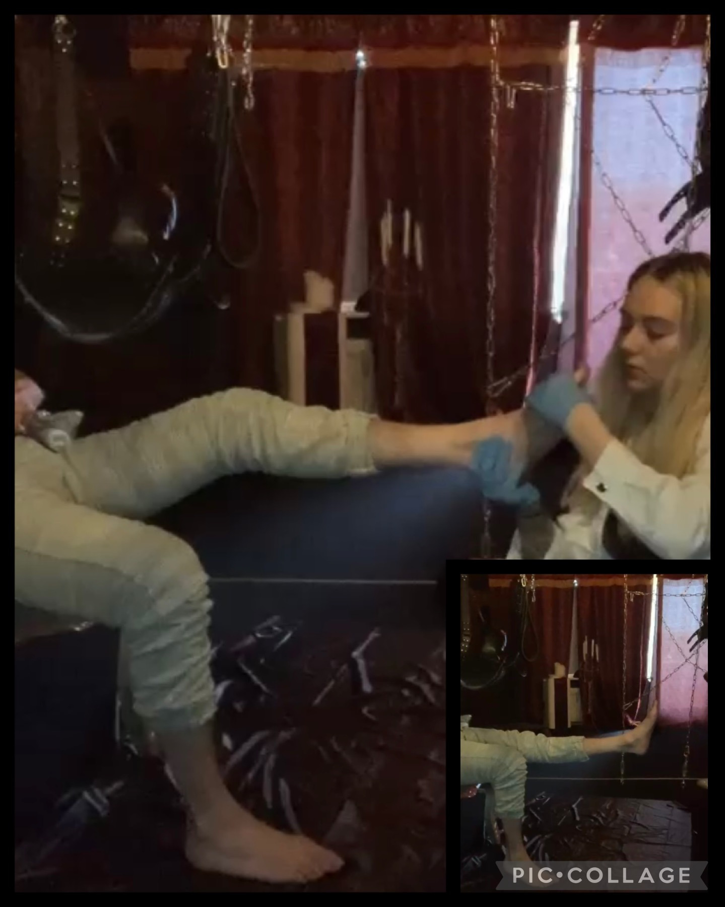 Heute hatte ich mal wieder einen Patienten bei mir im Studio! Er klagte über Schmerzen im Fußbereich, als ich ganz genauer begutachtete kam ich zu dem Entschluss das er Plattfüße hat. Was ich jetzt nun dagegen tun werde, und wie ich diese Plattfüße bearbeite sehr ihr hier und in Teil 2! 

Der in den nächsten Tagen folgen wird!