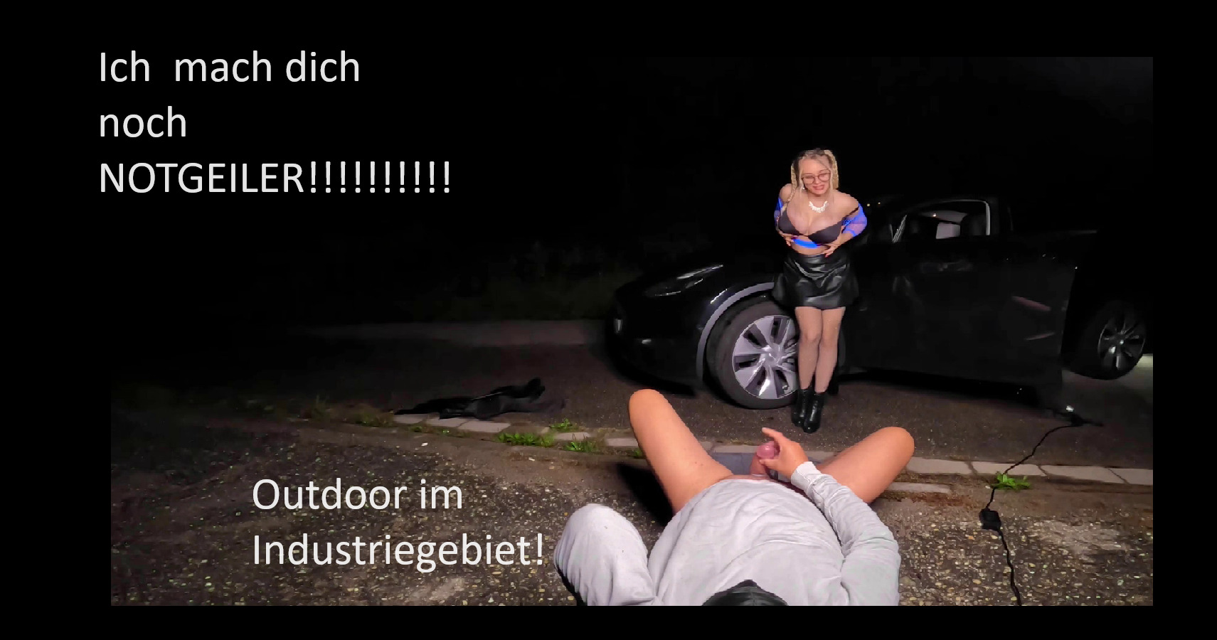 Mann beim wichsen erwischt, im Industriegebiet. Teil1 Heute habe ich mich nach dem Feierabend auf den Weg gemacht nach Hause!
Als ich am Parkplatz vorbei gefahren bin……….
vor dem Haus dachte ich……..ich seh nicht recht.
Da hat tatsächlich ein Mann sein Schwanz gewichst!

Natürlich habe ich das nicht so stehen lassen und bin dahin gefahren und habe ihn gnadenlos zur Toilette erzogen!!!

Danach musste er noch unter meiner Aufsicht mit Wichskontrolle abspritzen.