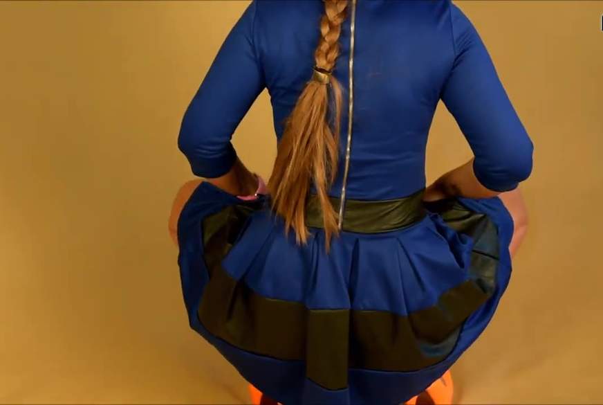 Carmen: blue dress