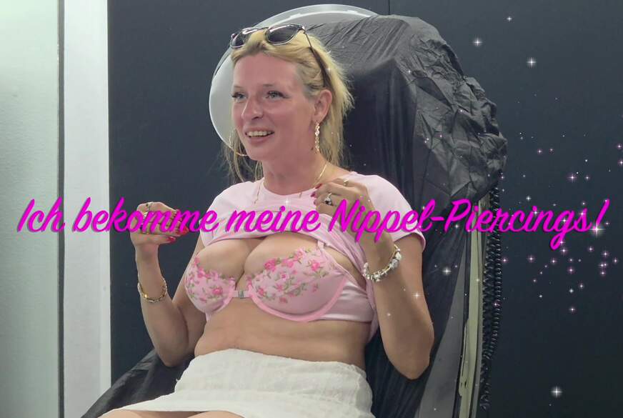 KatherinePiece: Meine Nippel werden gepierct!