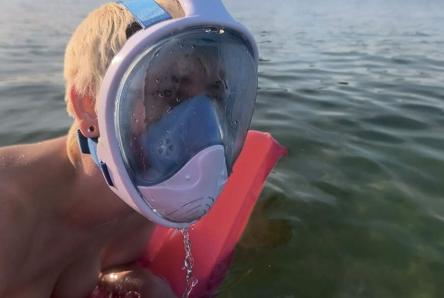 LynnTonic: Outdoor Spaß mit Tauchermaske und Luftmatratze