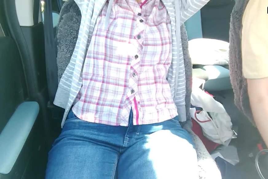 Strip im Auto von Geilem**a pic1