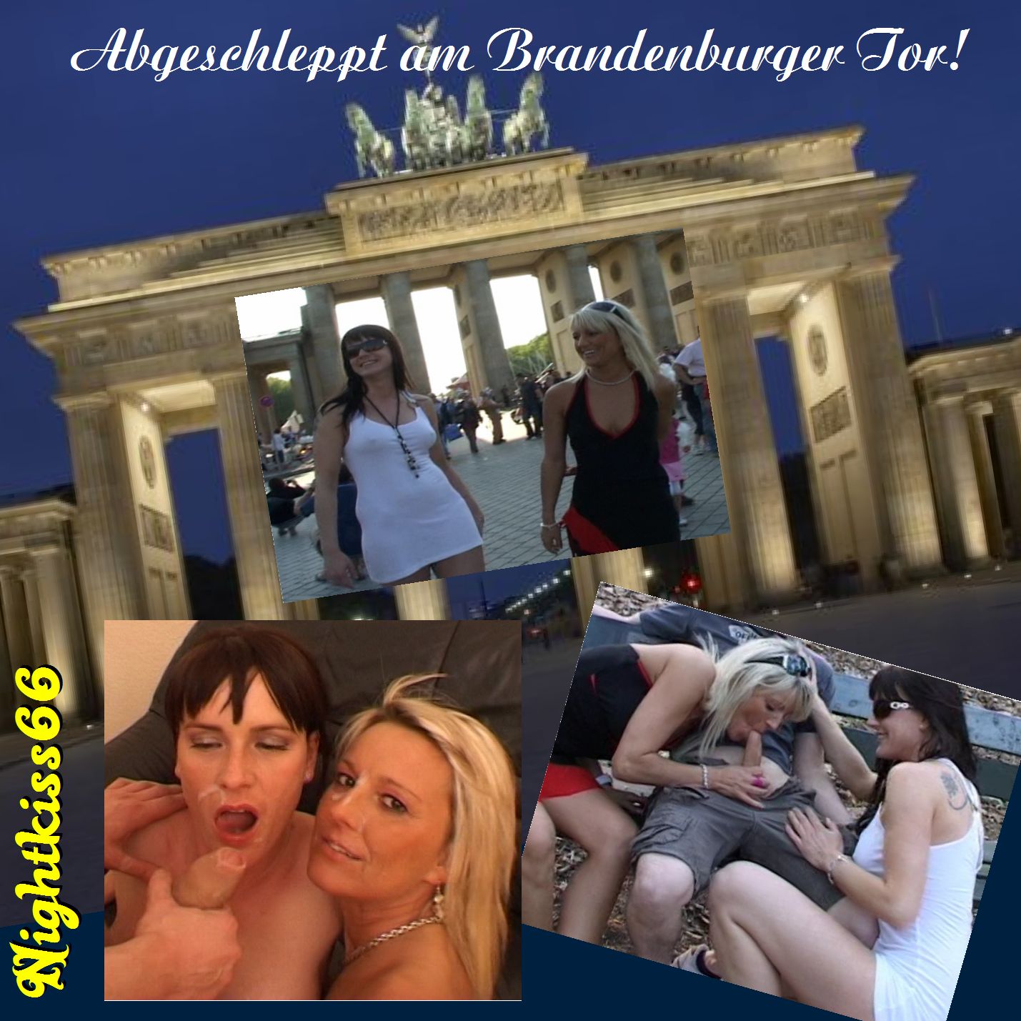 Öffentlicher Schwanztest * Tiergarten Berlin ...wie geil ist das denn!!!!Bin mit meiner Freundin in Berlin unterwegs..kommt uns doch die Idee,einfach mal ein paar Typen anzusprechen...das dies so einfach ist hätte ich nie gedacht...im Tiergarten wird der Schwanz erstmal getestet ob es sich auch lohnt ihn mitzunehmen...die Leute dort waren uns ziemlich egal...:-)...was wir noch mit ihm angestellt haben!?!?!...der Clip verrät es!!!