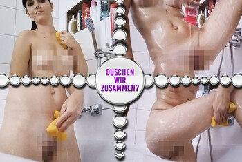 Duschen wir zusammen ?