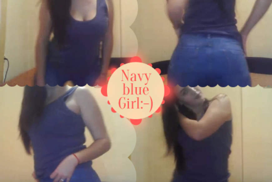 Navy blue Girl:-) von Michellie