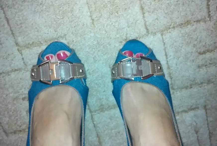 Lady-Geil: Meine geilen Heels und Füsse