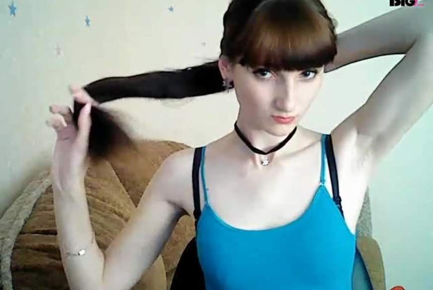 Arletha4U: Braun und lang... meine Haare