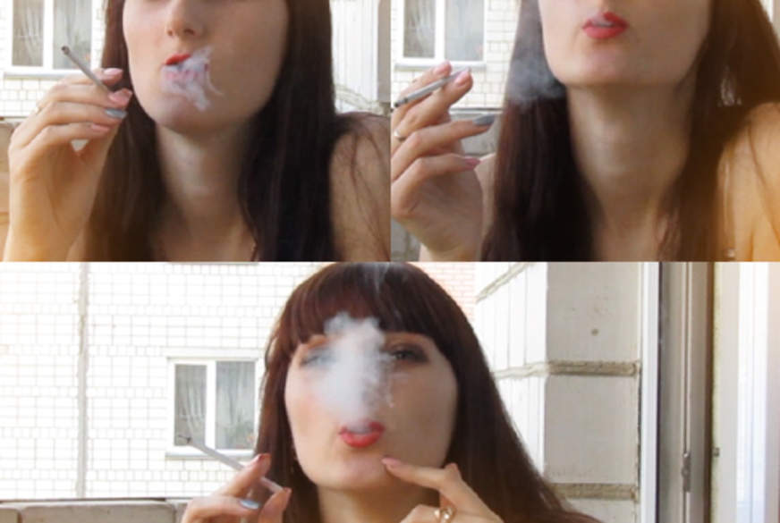 Draußen rauchen von Arletha4U