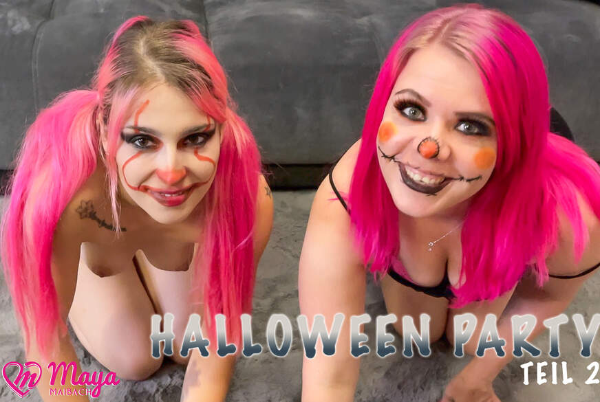 3er F**k auf der HALLOWEEN PARTY von MayaMaibach pic1