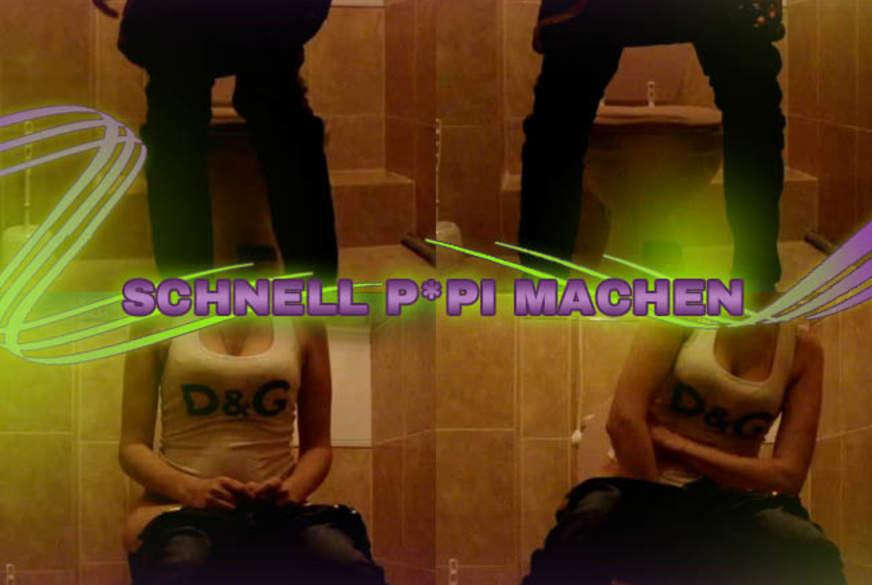 ReifeAnite: Schnell Pipi machen