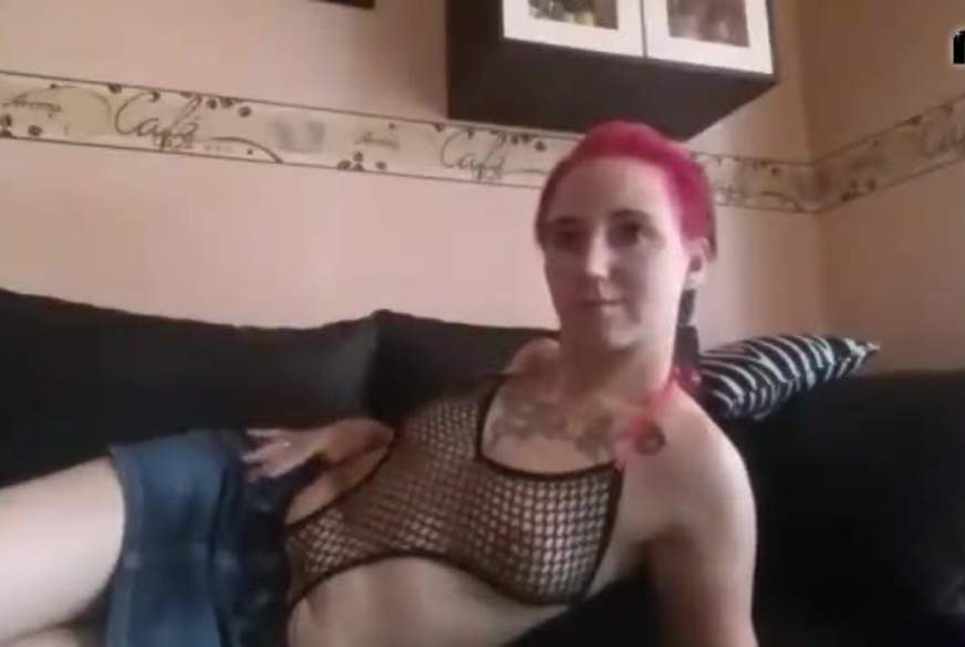 neuer Jeans Minirock und Netzbody von verspielte pic1