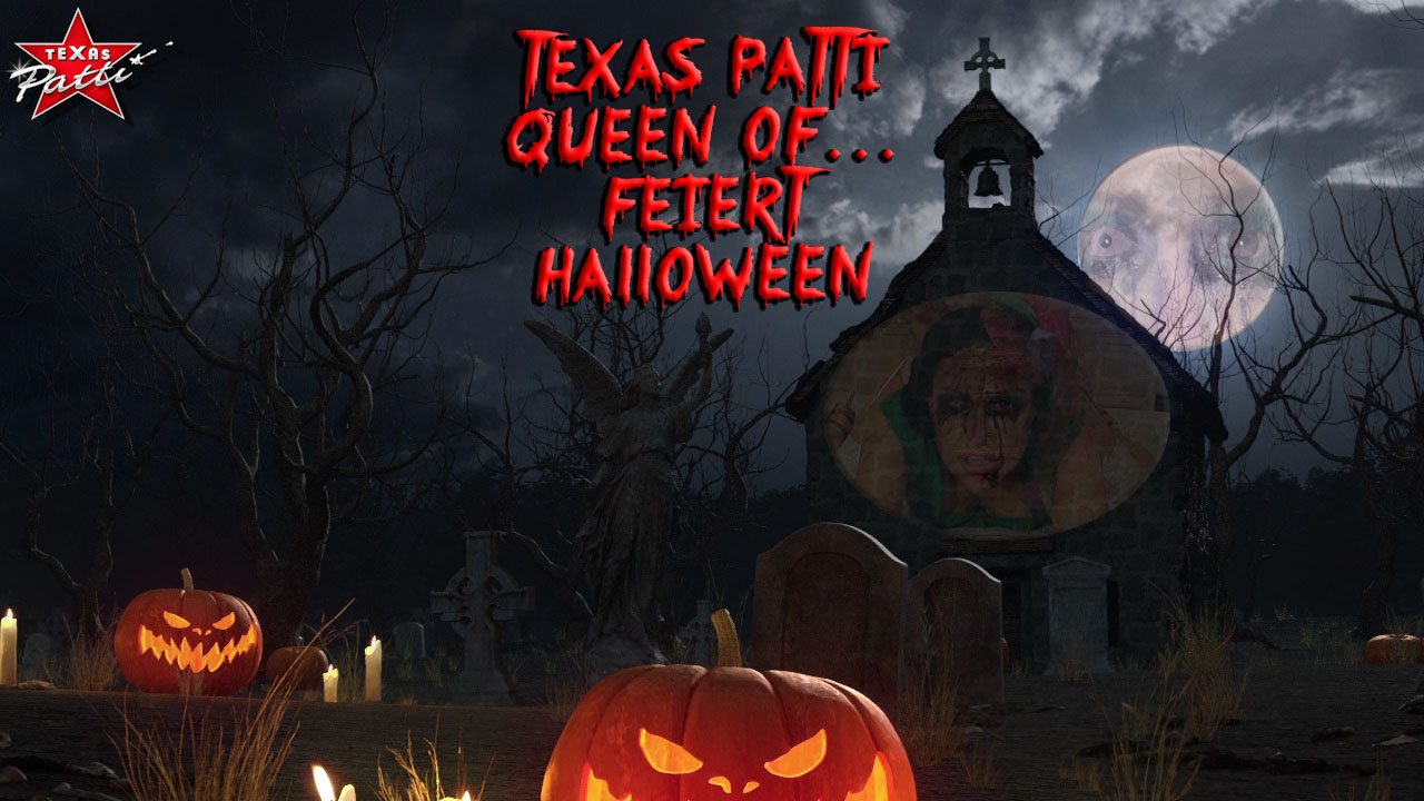 Pressemitteilung: 
Texas Patti - Queen of…, ließ uns mal hinter die Kulissen schauen. Wir durften dabei sein und schauen, wie Texas Patti an Halloween einen unschuldigen Burschen mit seinem fetten Schwanz in ihrem Schloss fertig macht. 
Schaut mal selbst, ob es „Süßes oder Saures“ gab