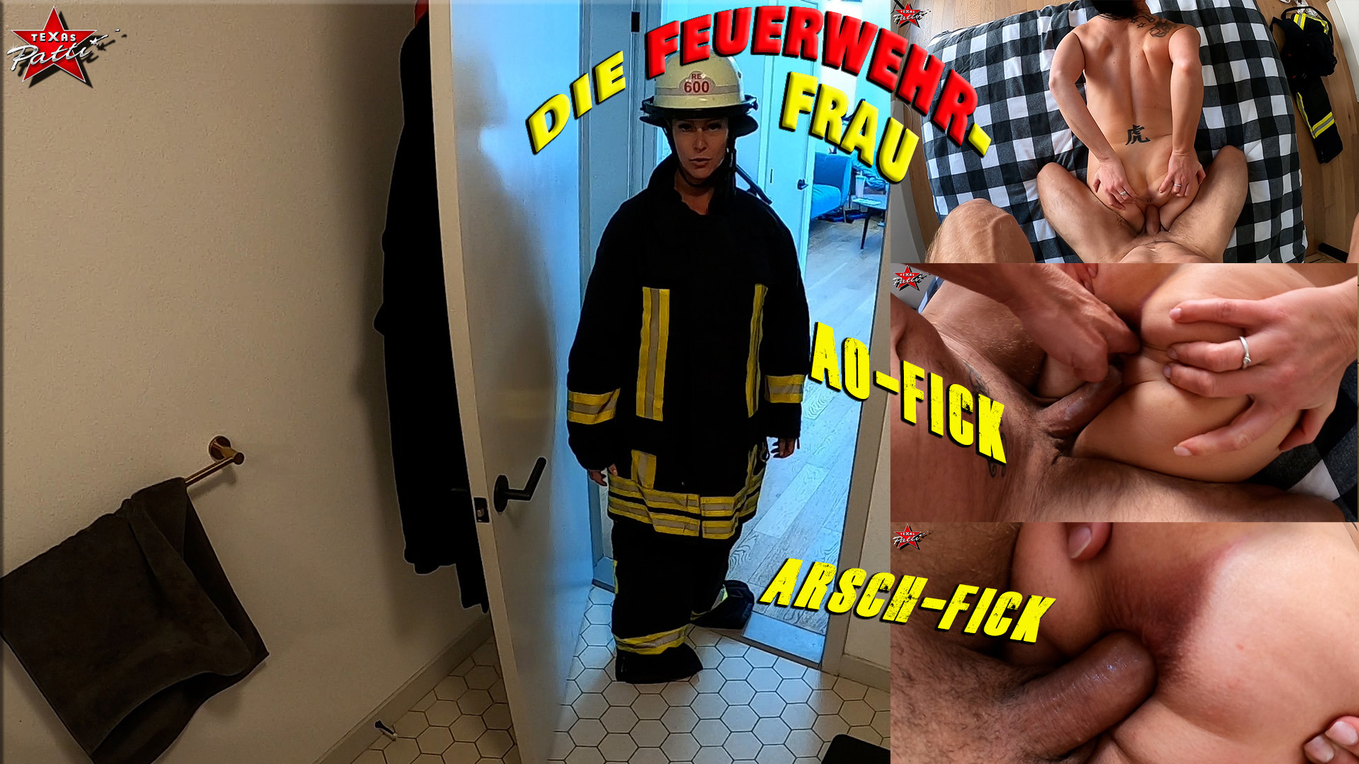 Die Feuerwehr-Frau Es brennt… Ein Hilferuf… Als Feuerwehr-Frau aus Leidenschaft bin ich natürlich sofort zur Stelle und lösche den Brand – auf meine ganz eigene Art.