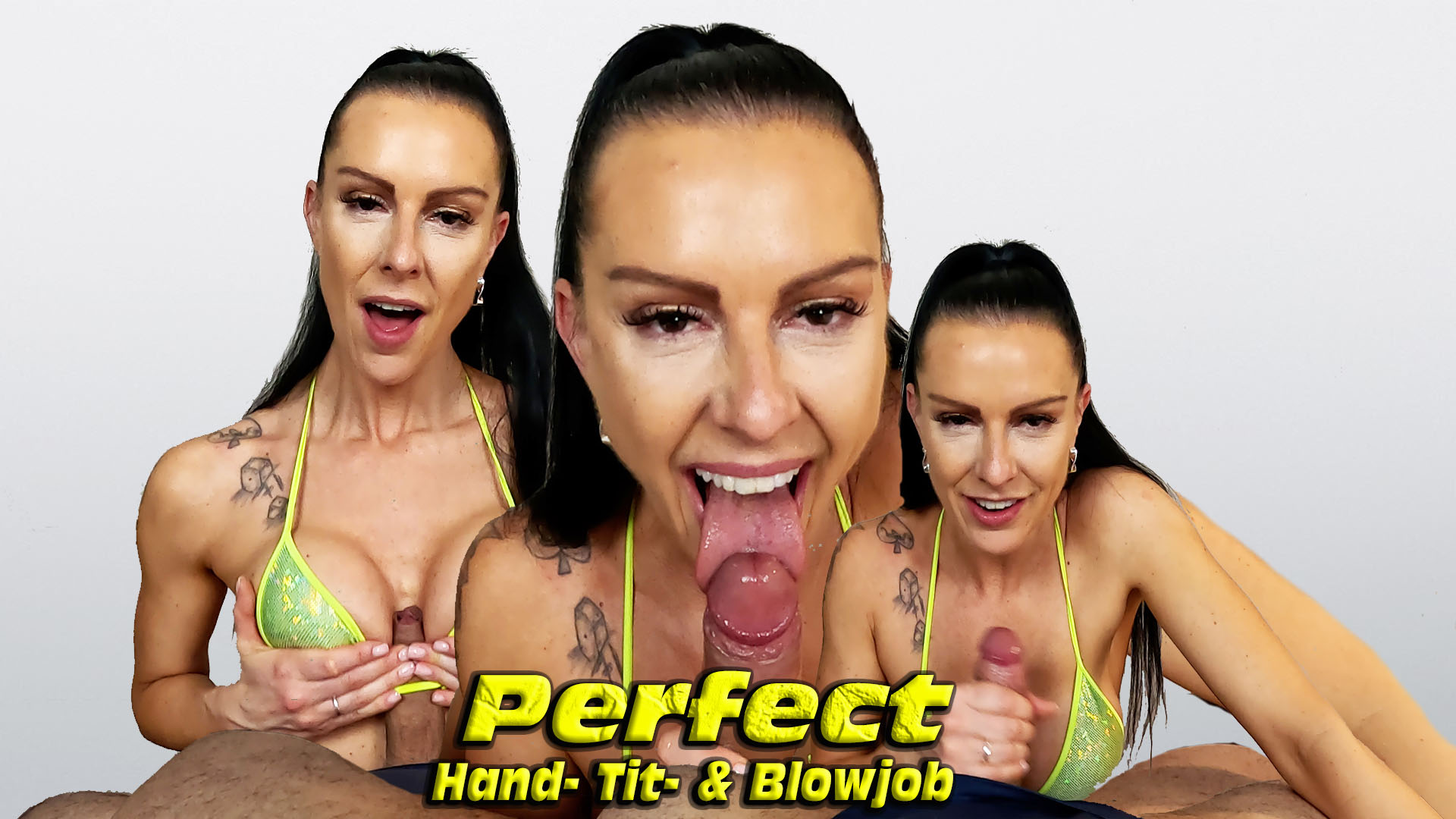 Perfect Hand- Titten- und Blowjob Du träumst schon lange davon, von mir den perfekten Titten-/Hand-/Blowjob zu bekommen? Dann lehn` dich jetzt mal ganz entspannt zurück und genieße die Show.