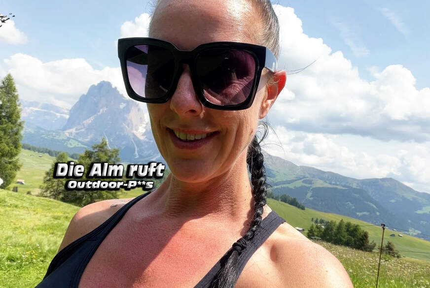 Die Alm ruft. Outdoor-p**s von TexasPatti