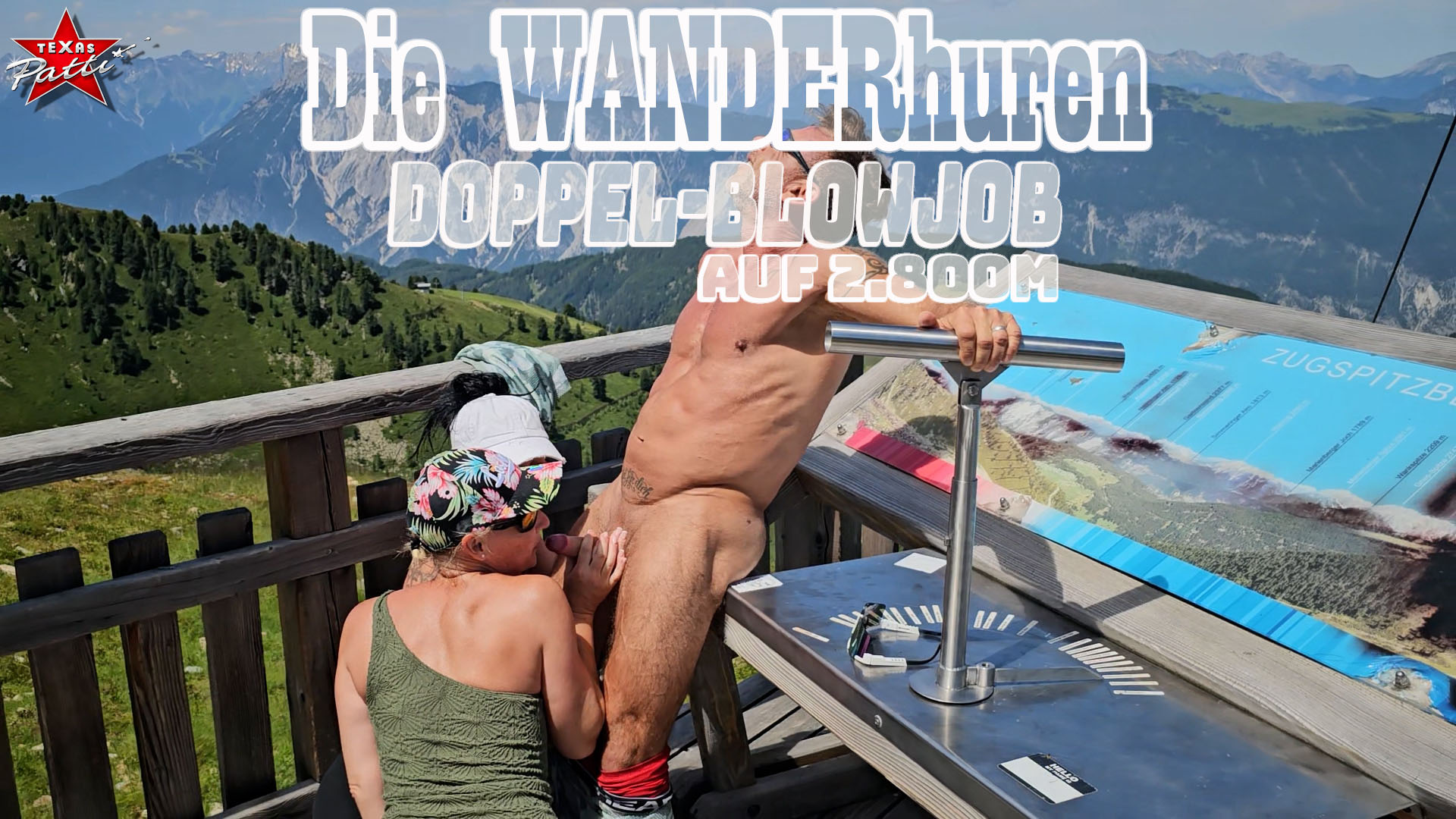 Die WANDERhuren. Doppel-Blowjob auf 2.800m Im Juli waren wir wieder in den Alpen – und diesmal konnten wir endlich so richtig wandern.
Da Patrick davon nicht so richtig begeistert war, mussten Nellie und ich uns etwas einfallen lassen, ihn zu überzeugen…