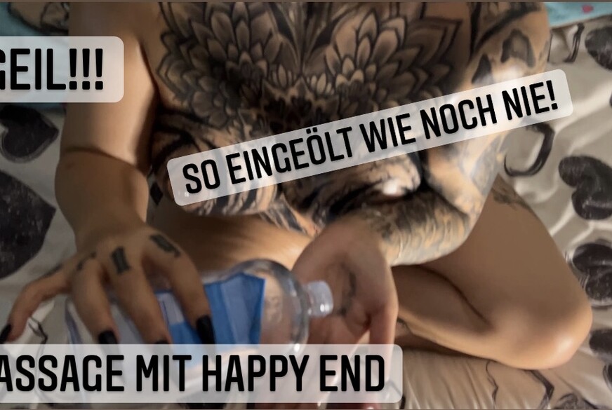 Massage mit öligen und s****zigen Happy End!! PLUS Footjob von stifflersmoom