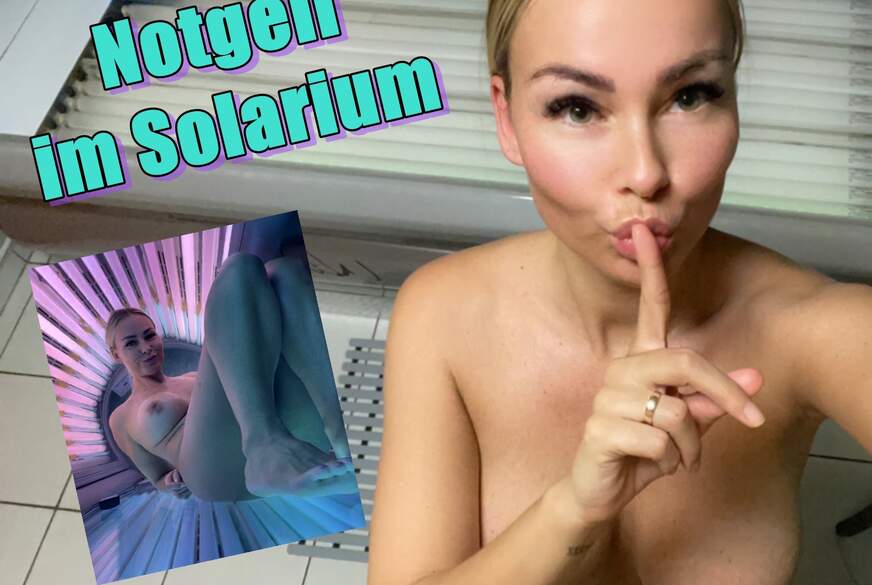 Hailey-B: Notgeil im Solarium