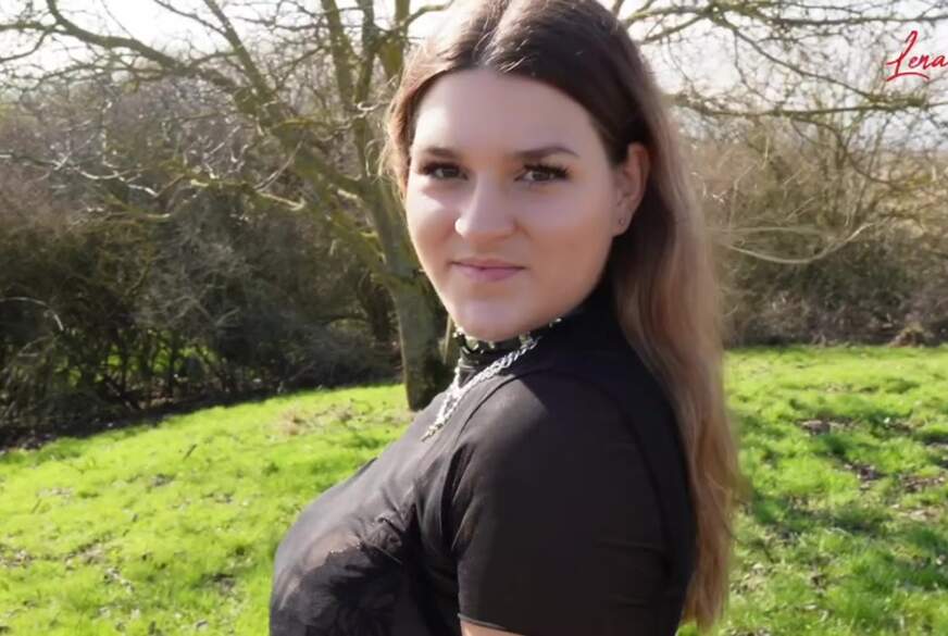 LenaLust: Erster Outdoor-Dreh für dieses Jahr in Lack und Leder
